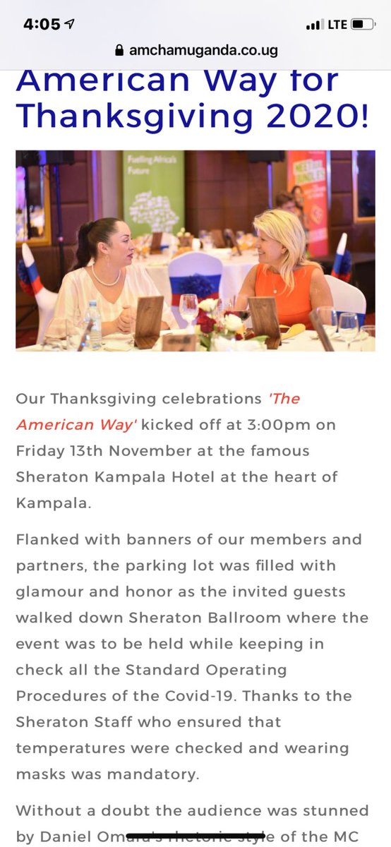 ripplenami's tweet photo. RippleNami Uganda 🇺🇬 is officially open and working on the very important Uganda Tax Compliance System.
#UTACS #rentalincometax @RipplenamiU
Below, Our CEO @jayecon1, and COO @mrsakjohnson celebrate with a great American #thanksgiving2020 thanks to @AmChamUganda! https://t.co/wSOLrEcJyr