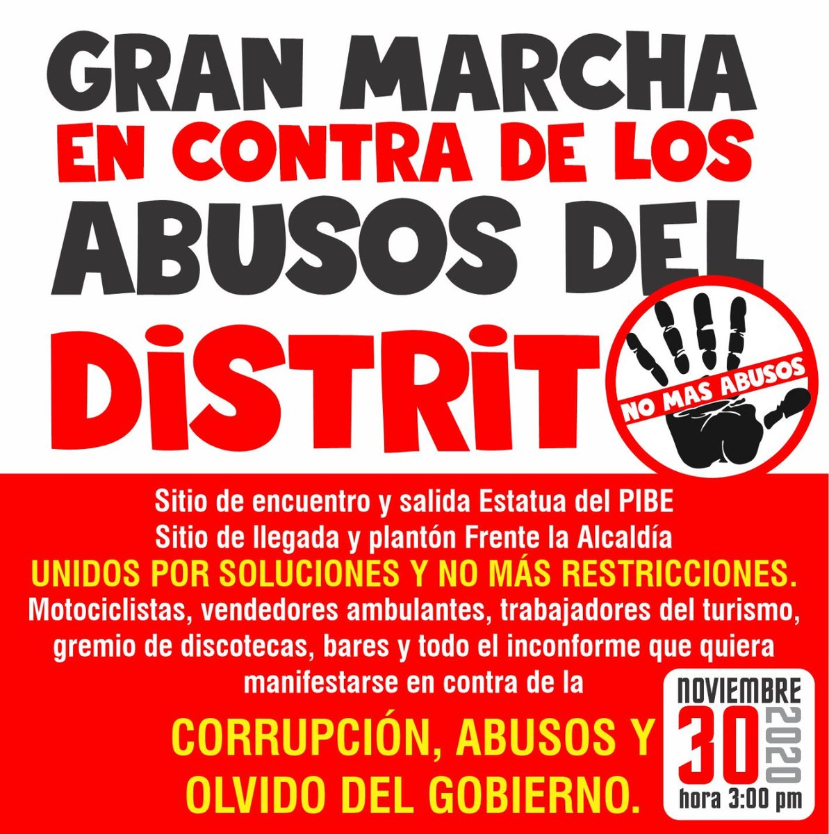 linnammaria's tweet photo. Líderes sociales y comerciantes de la ciudad de Santa Marta, promueven lo que sería la primera marcha contra el modelo de izquierda radical q gobierna hace una década en cabeza de @carlosecaicedo y @petrogustavo. Es posible q nazca un comité de revocatoria de mandato! @dona_pily https://t.co/X0Qvk3IcbC