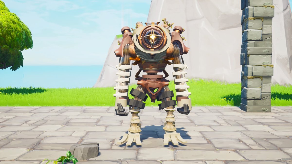 フォートナイト建築部 原神の遺跡守衛作りました フォートナイトクリエイティブ 原神 Ps4share