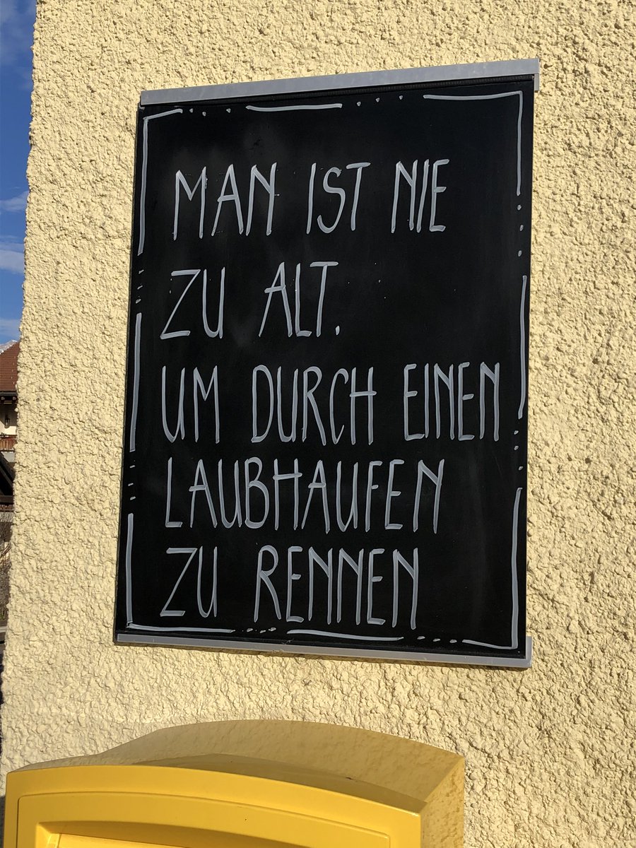 retovoneschen's tweet image. Spruch des Tages. Gesehen beim #Volg in #Igis (GR)
#spruchdestages