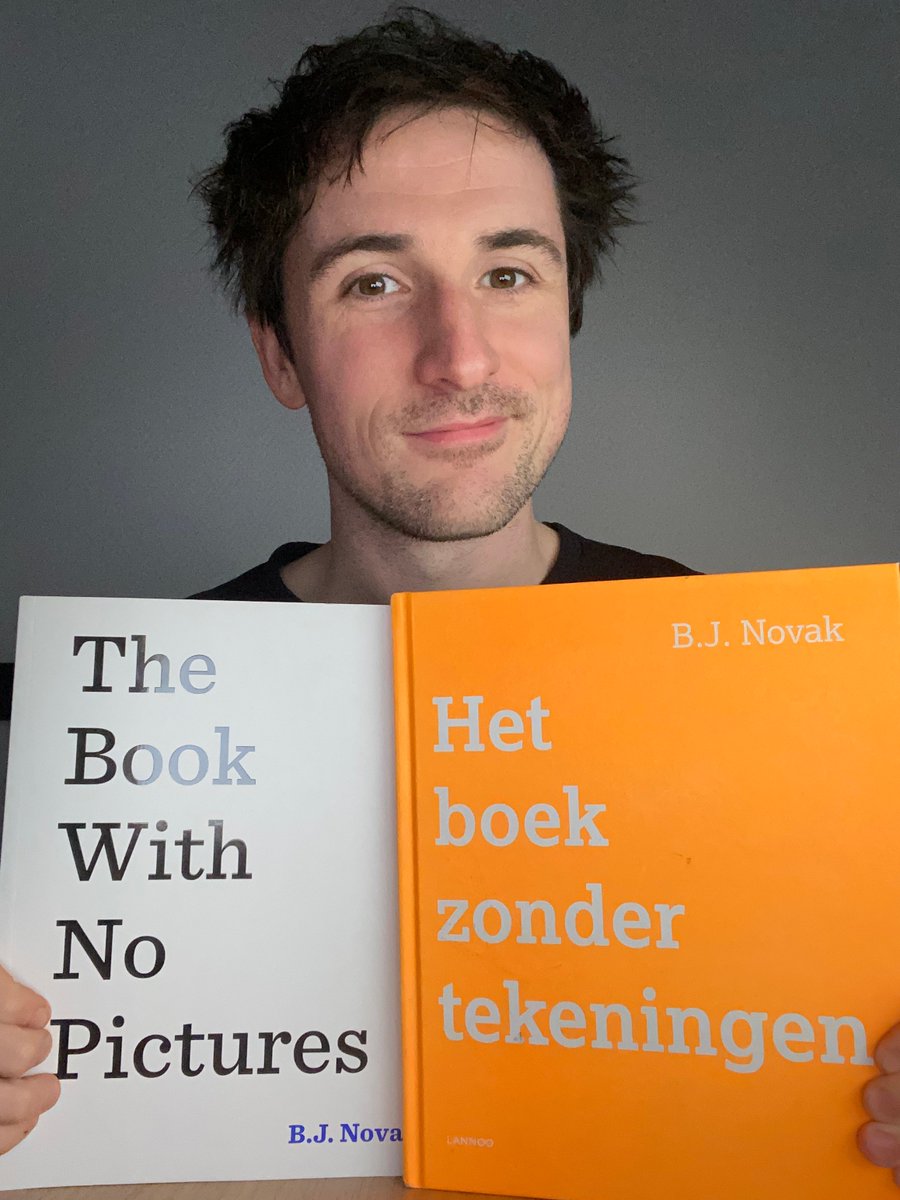 This week, reading with your child is promoted. I always love reading ‘The book With No Pictures’ from <a href="/bjnovak/">B.J. Novak</a>. I teach children with dyslexia and it shows them how fun a written story can be. And for me being a dyslexic: It’s a book I can read and perform.🥳 Have fun reading!