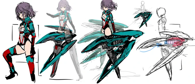 オリジナルのアリスギアデザインメモ。 