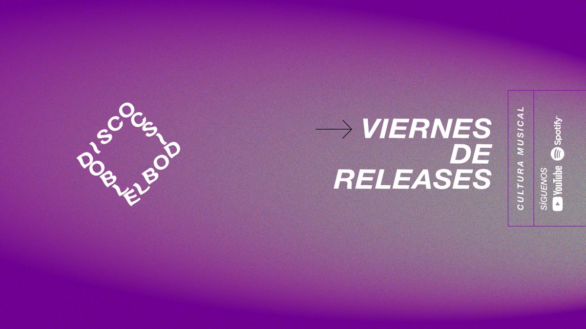 discodoble's tweet photo. Compartimos nuestra selección de lanzamientos de este viernes! Probablemente el #viernesdereleases más grande que hemos tenido 😂 mucha música nueva, buena y digna de explorar! https://t.co/0vuxEaCxFo