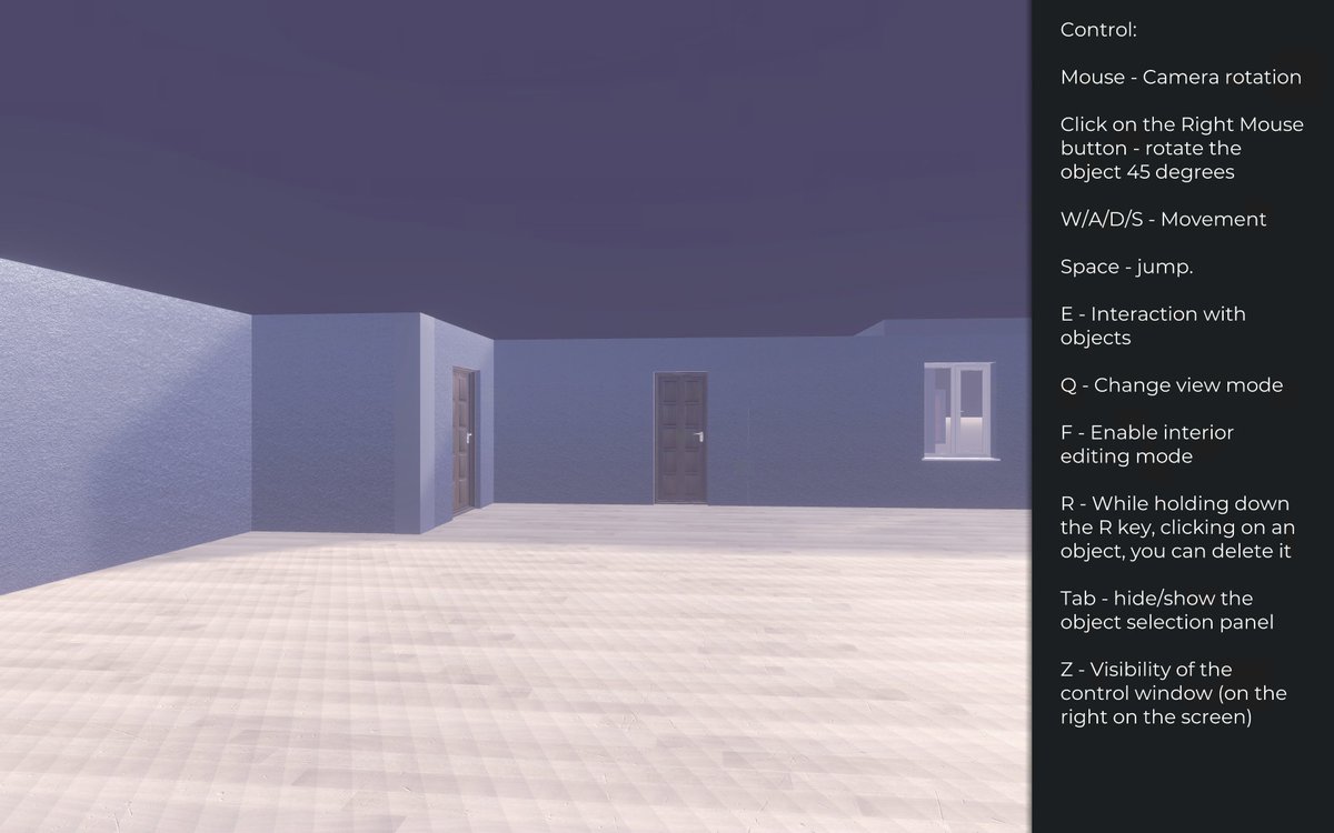 yyouzhen's tweet image. 1階だけの平たい家でたくさん部屋、がいい感じ〜 #AIBM