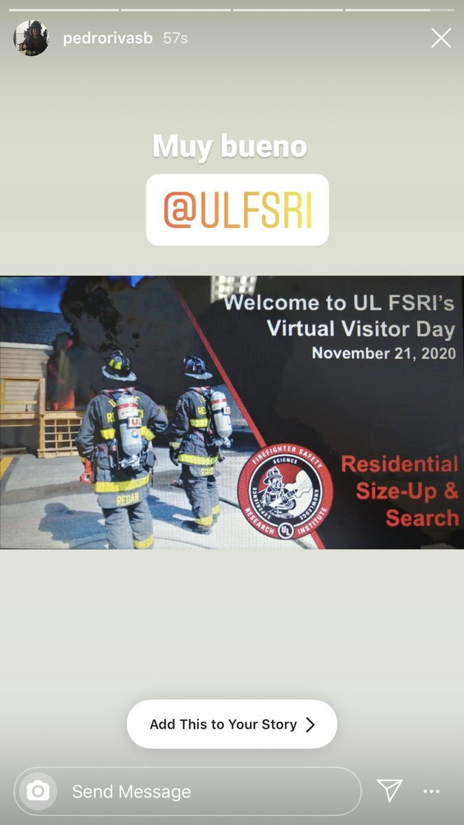 FSRI_org's tweet photo. Thanks for joining the #ULFSRIsearch Virtual Visitor Day yesterday! We were joined by hundreds of viewers from around the world. We could not advance this mission of increasing firefighter safety without you! If you missed the event, you can watch it here: https://t.co/FUpIZYvVlN https://t.co/tBDWoBh38l