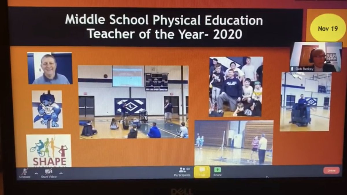 GLCS_Foundation's tweet image. Congratulations to Tim Wester - SHAPE America&apos;s Michigan PE Teacher of the Year.  Gull Lake is lucky to have you in our District Mr. Wester.  Thank you for all you do! #GLCS #GLCSFoundation