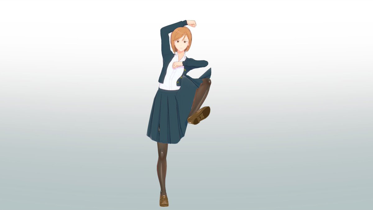 カズマサ ｅdのポーズをさせてみる ホントアニメ面白い コイカツ 呪術廻戦
