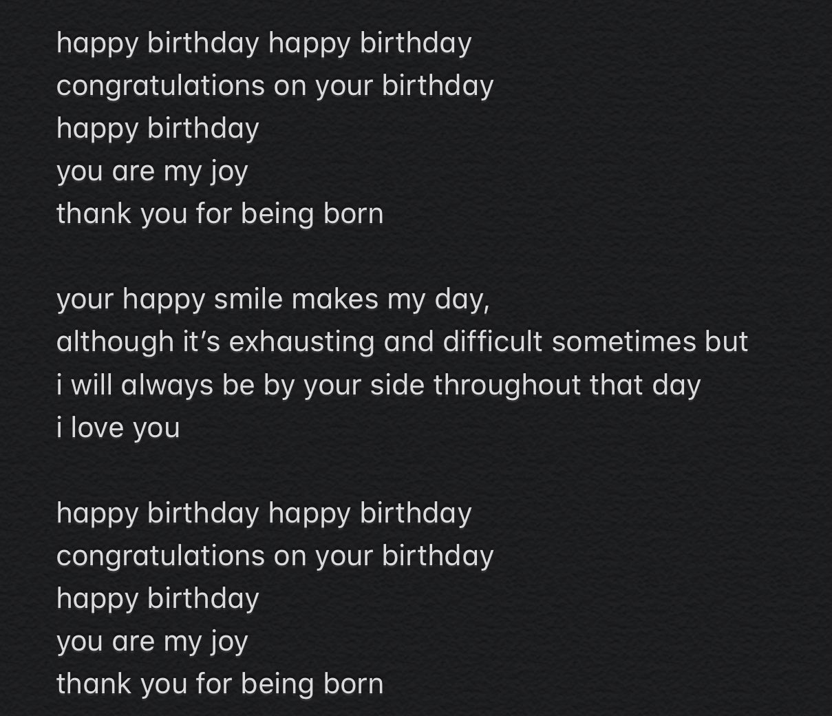 Tracy Wonwoo Thank You For Being Born By Woozi Carats Korean And English Lyrics By Me Tracy Wonwoo Thank You For Being Born By Woozi Carats Korean And English Lyrics By Me