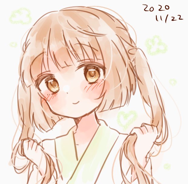 「#いいツインテールの日 ア!!!!!ギリ滑り込み!!!!!!芳乃!!!!!!! 」|もこた。✏️のイラスト