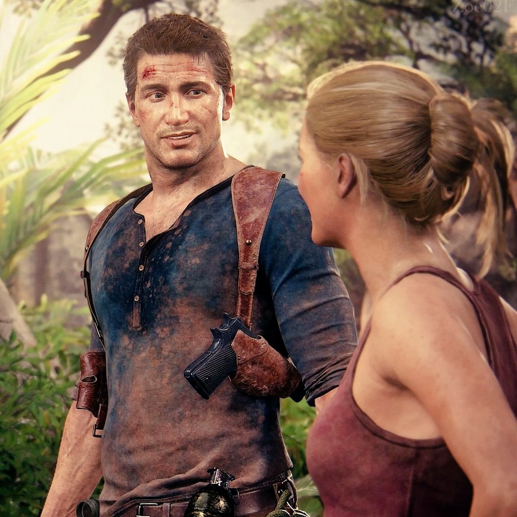 Nate/Elena: Uncharted 3 