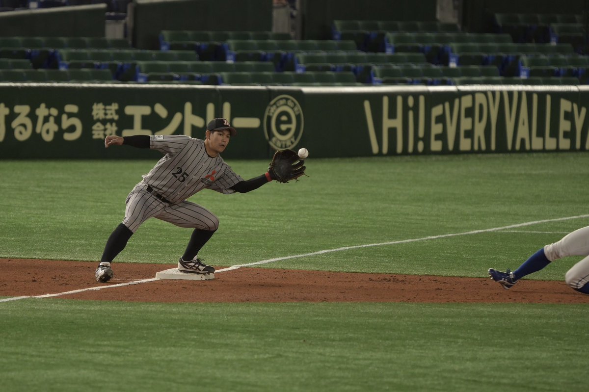 ３番スタメンの大倉は今日2出塁で勝利に貢献。クリーンナップのJR西日本コンビがこの大会に嵐を巻き起こすか！？
2020.11.22
第91回都市対抗野球大会
JFE東日本VS三菱自動車倉敷オーシャンズ
#三菱自動車倉敷オーシャンズ #JR西日本 #大倉卓也 #関西学院大