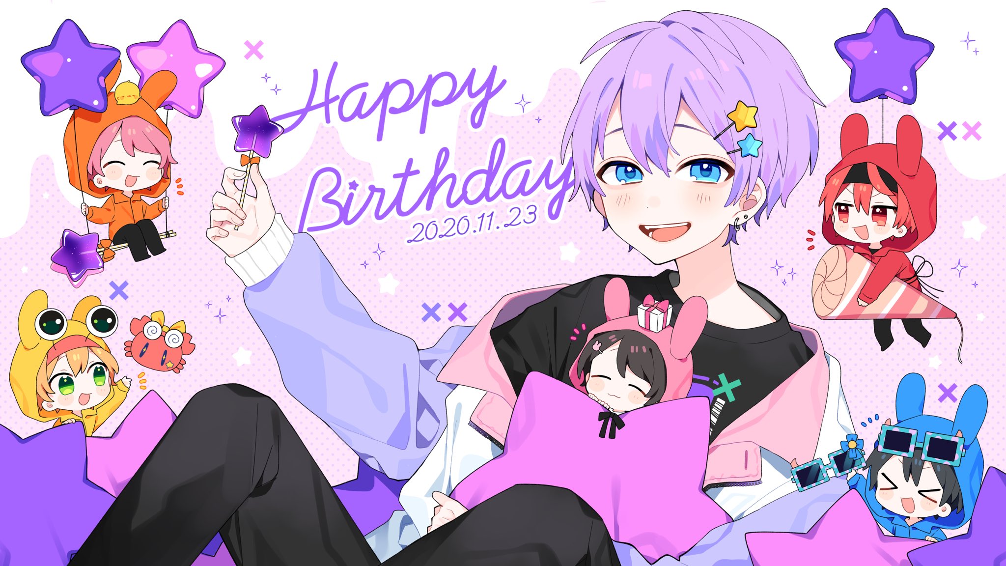 ゆぺくん ちょこらび 23歳になりましたああああああああああぁぁぁあああ 22歳 死ぬほどお世話になりました 23歳の僕もどうかよろしくお願いします これからも ちょこらび としても 個人 でも頑張っていくので 支え