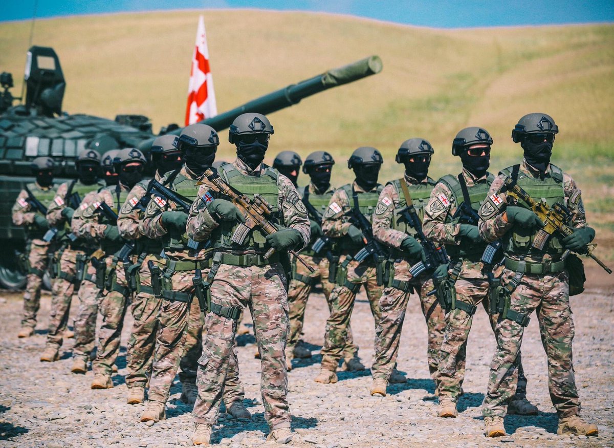 visionergeo's tweet photo. 🇬🇪 The Special Operations Forces (GSOF) of Defense Forces of #Georgia (GDF) is celebrating 21 years of anniversary. #GSOF is the elite GDF component. https://t.co/BaEjv06Ojx