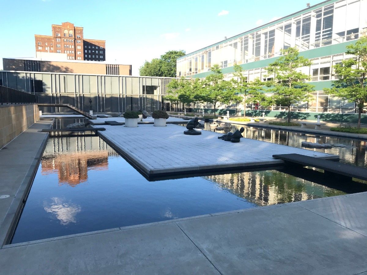 waynestate's tweet photo. โPeace and Tranquilityโ
#PhotoOfTheDay ๐ธ: Anindita Mitra
Share your pics and videos via https://t.co/BKR7PANAJV.
#ReflectionPools #Meditation #Detroit https://t.co/qP9za74hsU