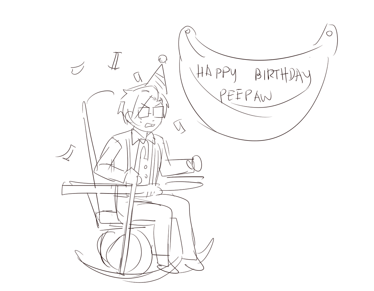 its his birthday today and all of you can have more than ONE slice of his cake!!! 