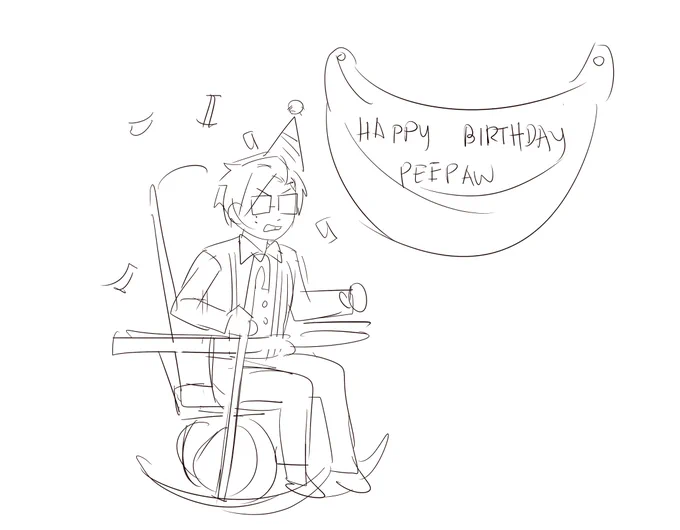 its his birthday today and all of you can have more than ONE slice of his cake!!! 