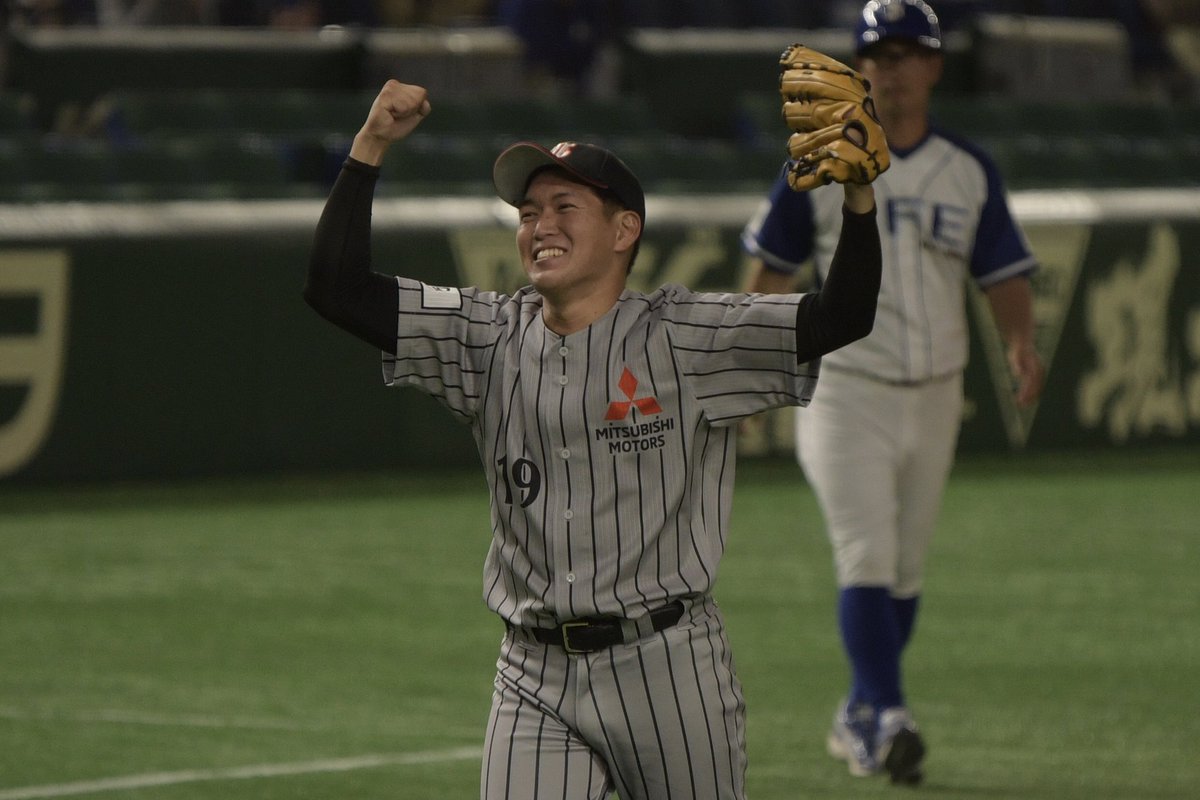 廣畑敦也ガッツポーズ特集です
2020.11.22
第91回都市対抗野球大会
JFE東日本VS三菱自動車倉敷オーシャンズ
#三菱自動車倉敷オーシャンズ #廣畑敦也 #帝京大学