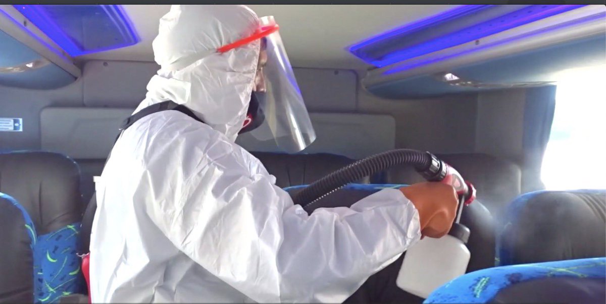 VIAJES SEGUROS
Cumpliendo con todos los protocolos sanitarios, en la primera semana desde que se habilitó la circulación de colectivos de larga distancia, a la Terminal de Ómnibus ingresaron 10 servicios.