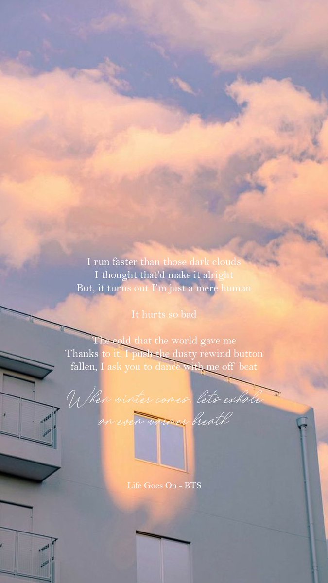 Bts Wallpaper Lyrics Life Goes On - img-fuzz