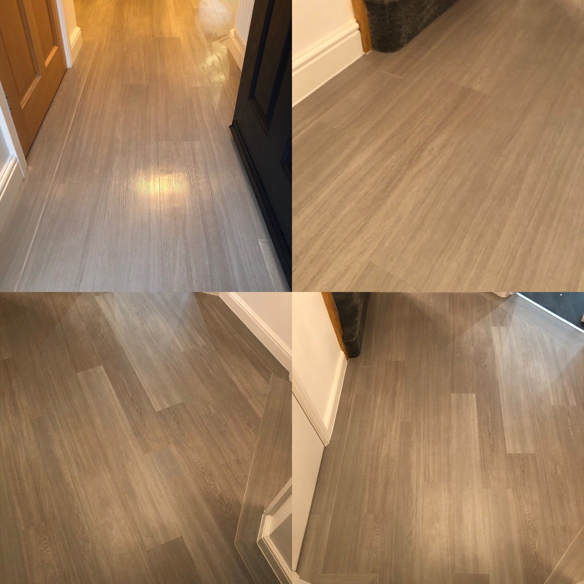 Adding a nice fresh look to this hallway with <a href="/KarndeanFloors/">Karndean Designflooring</a> Van Gogh Cool Grey Oak planks 😍 <a href="/thenicf/">nicf</a>
