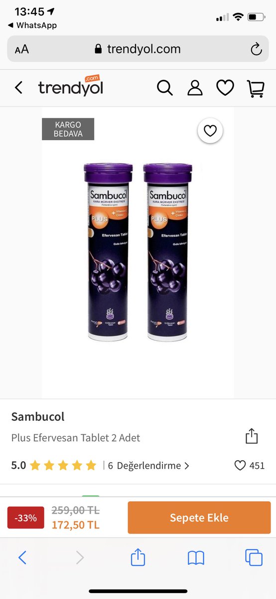 Bu ürünün tanesi eczanelerde 73 TL dir ve ürün effervesan olup saklama şartları çok önemlidir.Bu sizlere hem fiyat hem sağlık açısından ECZACILARIN VE ECZANELERİN ne kadar önemli olduğunu bir kere daha göstermektedir.HER ZAMAN YANINIZDA OLDUĞUMUZU UNUTMAYIN...