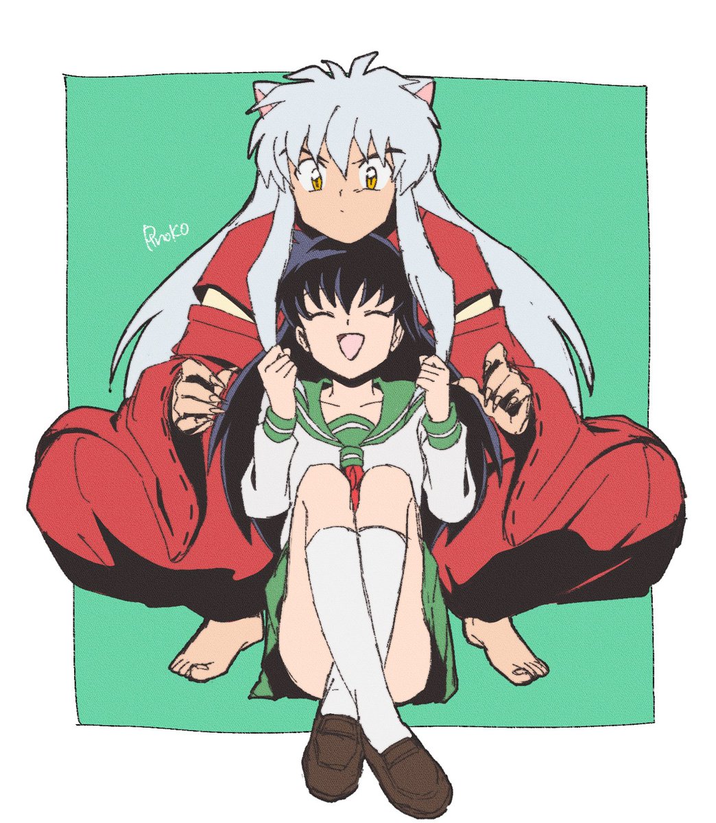 犬夜叉とかごめ ぴのこのイラスト 犬夜叉とかごめ ぴのこのイラスト