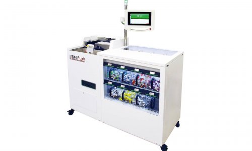 EuropHospital's tweet image. #Sampleprocessing: As the leading supplier for tube identification and sorting devices, ASP #LabAutomation AG designed the new generation of their tube sorter ASP SortPro for a throughput of 3.600 tubes per hour. #labtech healthcare-in-europe.com/en/news/one-se…