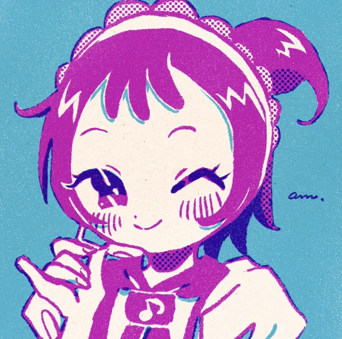 ♪レトロなおんぷちゃん
#おジャ魔女どれみ 