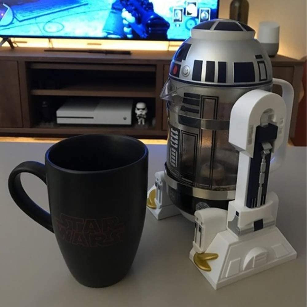 enriched_coffee's tweet photo. We just found this great coffee maker! 😁 https://t.co/zCpxMSlCI3 #starwars #r2d2 #cafetiere #frenchpress #coffeemaker #coffee #amazon #getenriched https://t.co/WTw3MWO6WX