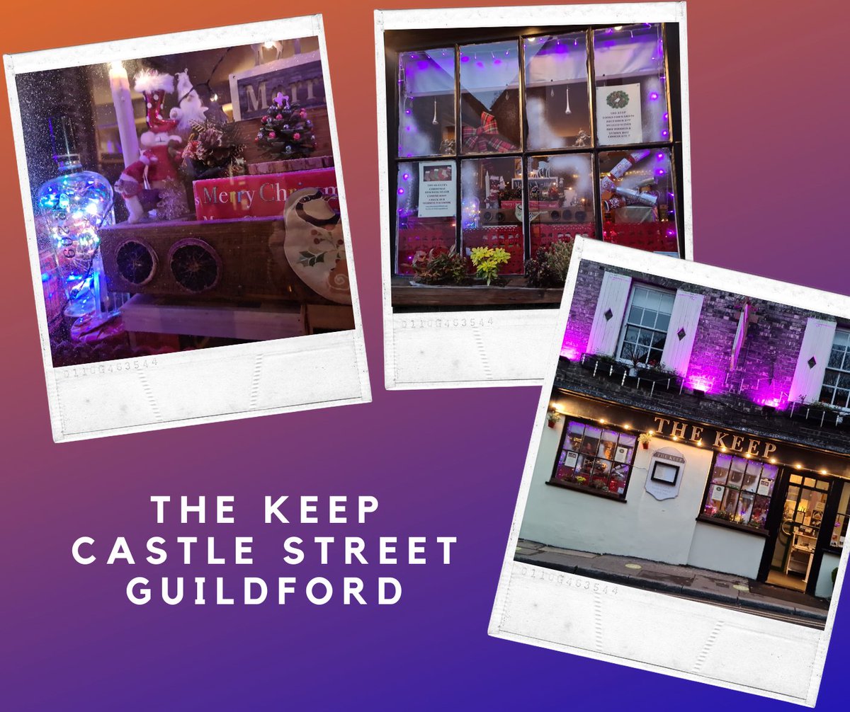 thekeeppub's tweet photo. We're making sure #TheKeep is as #festive as possible for when we reopen in a couple of weeks! 
We hope you're all keeping safe - we miss you! #keepsafe #guildford #friendlypub #castlestreet https://t.co/9V282pTGBz
