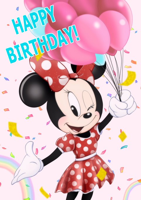 ハッピーバースデーミッキーのtwitterイラスト検索結果