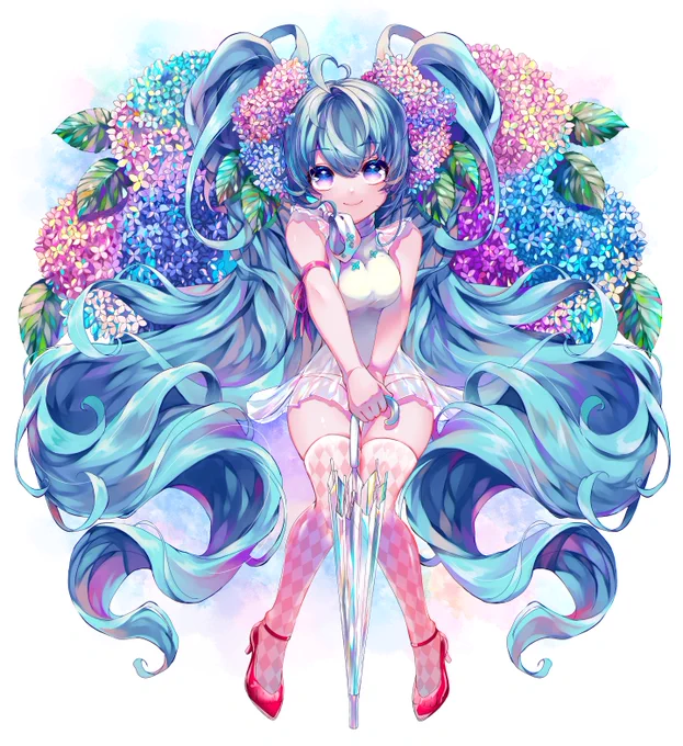 #いいツインテールの日 
初音ちゃん～!! 