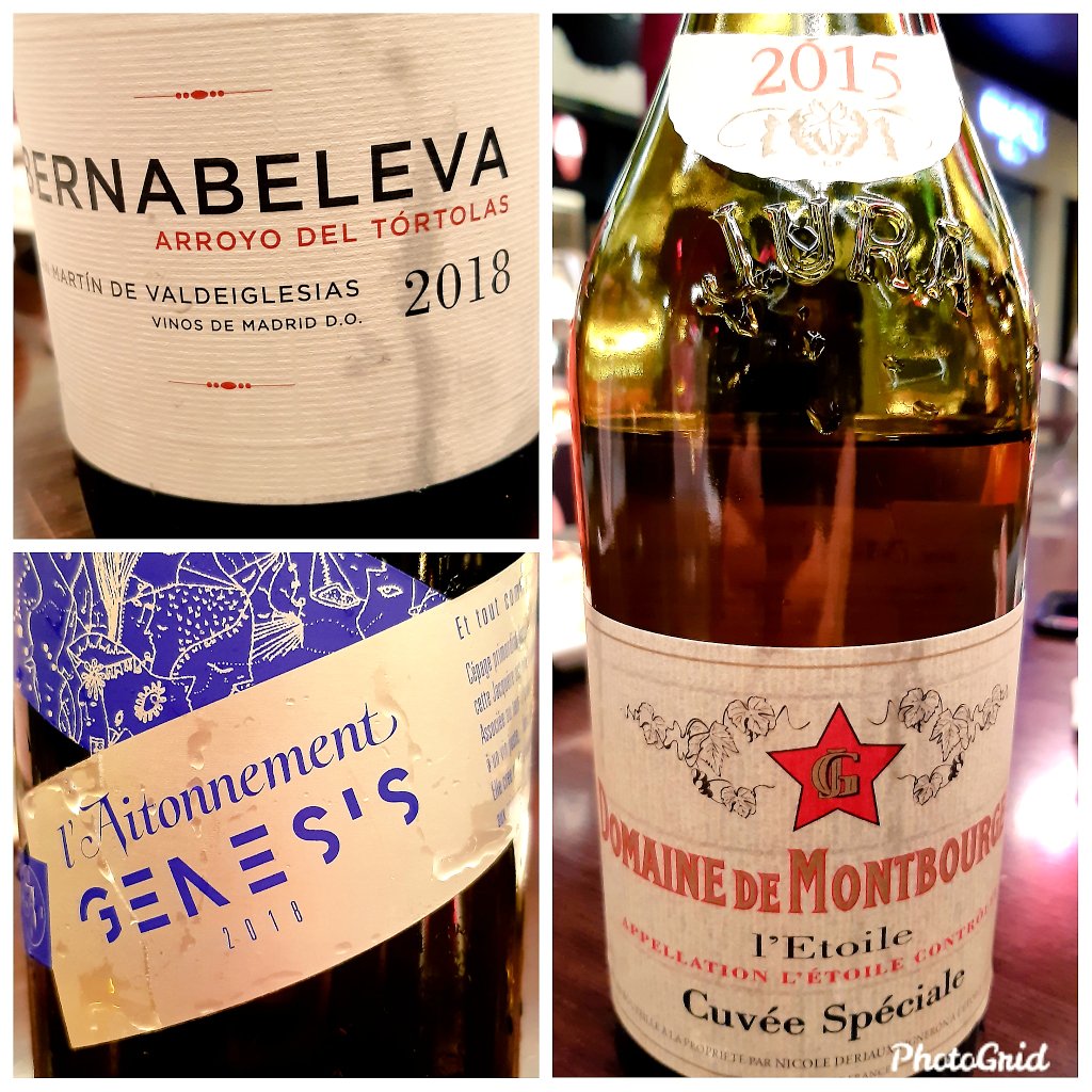 PASJOAQUIN's tweet photo. Suele ocurrir y es lo mejor de abrir vino, buenos ratos y más gente que se aficiona..
Pleno e intenso Jura con flor #Montborgeau #CuveeSpeciale2015
Garnacha intensa 15,5 grados que sorprende por su equilibrio #ArroyoTortolas2018
#BERNABELEVA https://t.co/3gUa5Q7Zp3