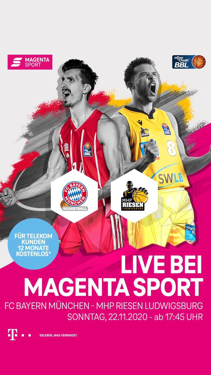 BIG_Deutschland's tweet photo. Beim #BBL-Finalturnier konnten die @MHP_RIESEN den @FCBBTogether im Halbfinale ausschalten.
Und was passiert heute ab 18 Uhr? 🤔
Diese zwei Spieler könnten der 🔑 sein:
📌 Nihad #Djedovic: 10,0 ppg, 5,5 rpg & 3,0 apg (bis dato)
📌 Elias #Harris: 19,5 ppg & 3,5 rpg (bis dato) https://t.co/BLfAe4sVXz