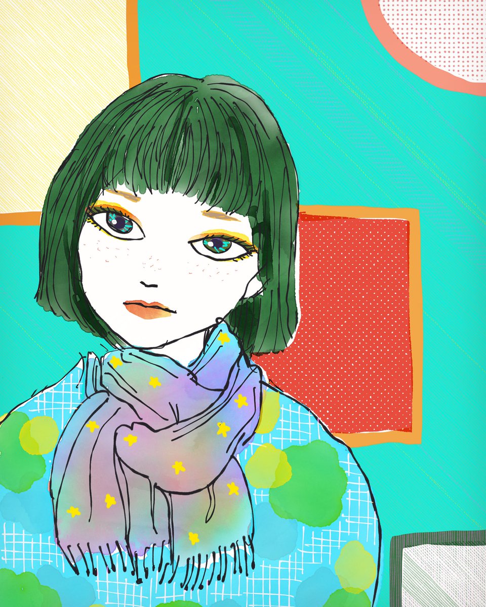shibilder's tweet photo. 不機嫌な女の子
A grouchy girl 
昔のzipperっぽさを出したかった

#illustration #artwork #painting #原宿系 #drawing #イラスト #イラスト好きな人と繋がりたい #女の子イラスト https://t.co/2IltksccOW