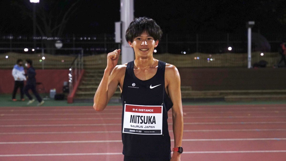 MKディスタンス】 1500m×2+3000m×2(ペースメーカー)+5000m 最後の5000m