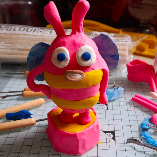 mcranimation's tweet photo. Ah this time last week we were making #MAF2020 plasticine bees with @jimparkyn! It was so much fun and we loved seeing all your creations. Want to give it a go? You can rewatch Jim's session right here https://t.co/S7LIDQLcO5 And don't forget to share your bees with us! https://t.co/eKFx7E745N