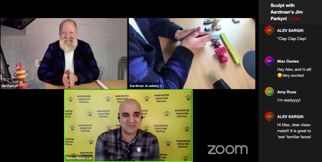 mcranimation's tweet photo. Ah this time last week we were making #MAF2020 plasticine bees with @jimparkyn! It was so much fun and we loved seeing all your creations. Want to give it a go? You can rewatch Jim's session right here https://t.co/S7LIDQLcO5 And don't forget to share your bees with us! https://t.co/eKFx7E745N