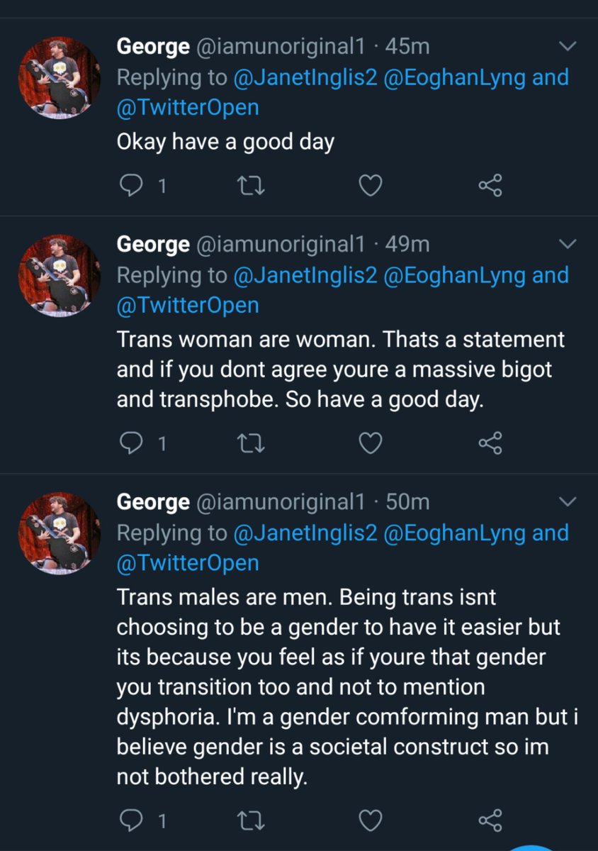 George's heart was in the right place, shame about his brain.