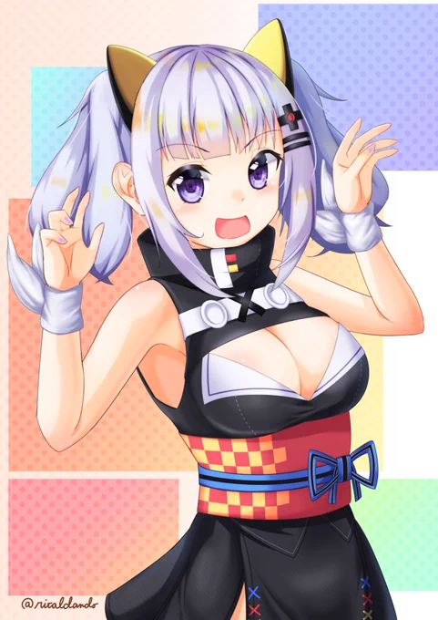 あんまり描いていないなって思っていたら意外と描いていたので便乗#ツインテールの日 #いいツインテールの日 