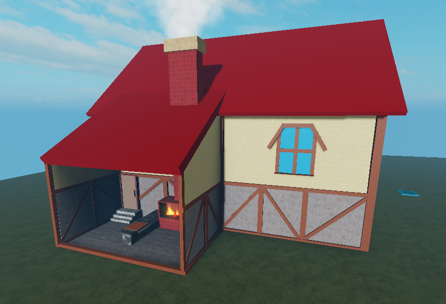 Pv_Parrot's tweet photo. Spent yesterday and today modeling a medieval forge for a possible application. Decided to keep it for myself and maybe jazz it up a bit, add some tiles and tools and whatnot.
I need to find me a scripter soon, too!

#roblox #robloxdev #RobloxUGC https://t.co/j3Ay62w4Eo