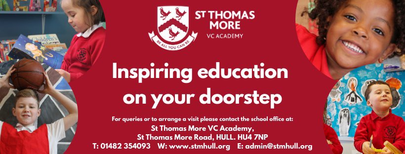 St Thomas More Hull tweet media