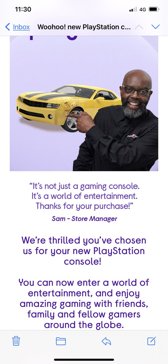 Zee_Diddy's tweet photo. @curryspcworld sort it out please, 🤔🙄 can’t cancel orders then tease me with emails from the store manager Sam quoting “you can count on us to help get your new console up and running.”... 

What console please 🙅🏻‍♂️🤷🏻‍♂️ https://t.co/HdYASl1eKM