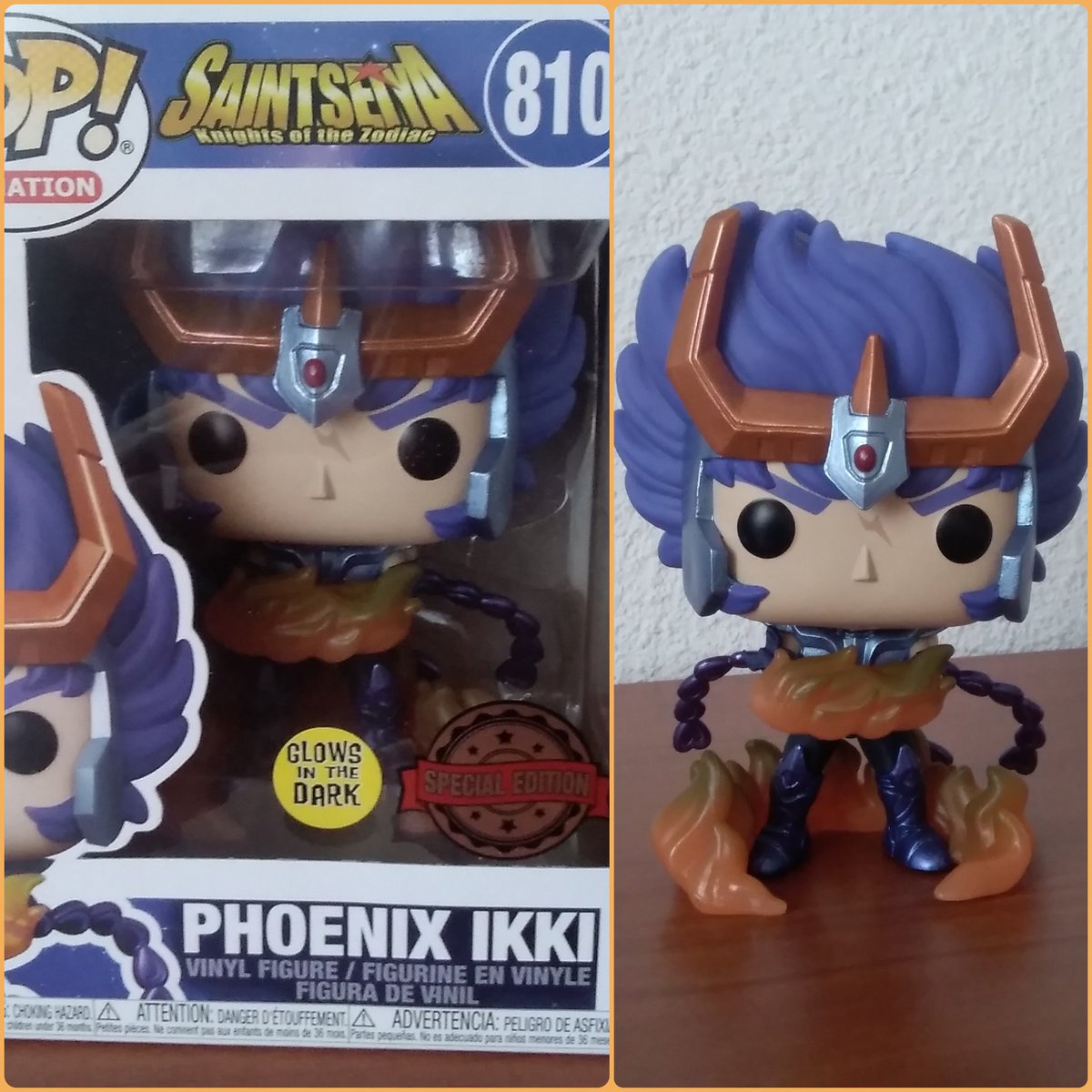 RobertoMS84's tweet photo. Otro más para la colección. 🤩 #FunkoPop #SaintSeiya #Phoenix https://t.co/Eudj67V03H
