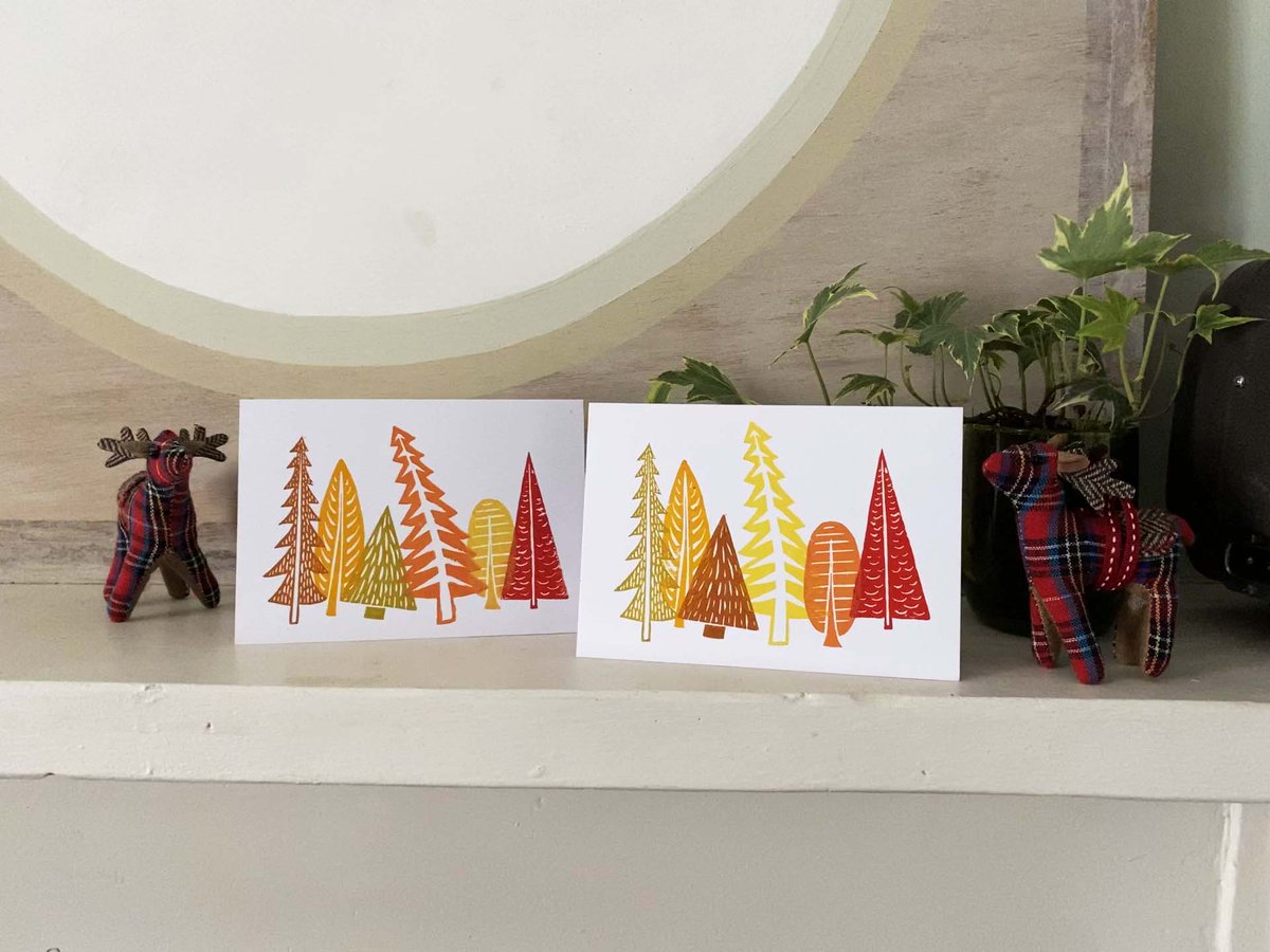 quintsprints's tweet photo. #Autumntree cards: https://t.co/hwD3eOumiQ

#art #artist #print #printmaker #printmaking #lino #linocut #linoprint #reliefprint #tree #trees #autumn #autumnal #autumncolors #colour #localartist #shoplocal #handmade #handprinted #cards #red #yellow #orange #christmas #giftideas https://t.co/bqCqaTUePH