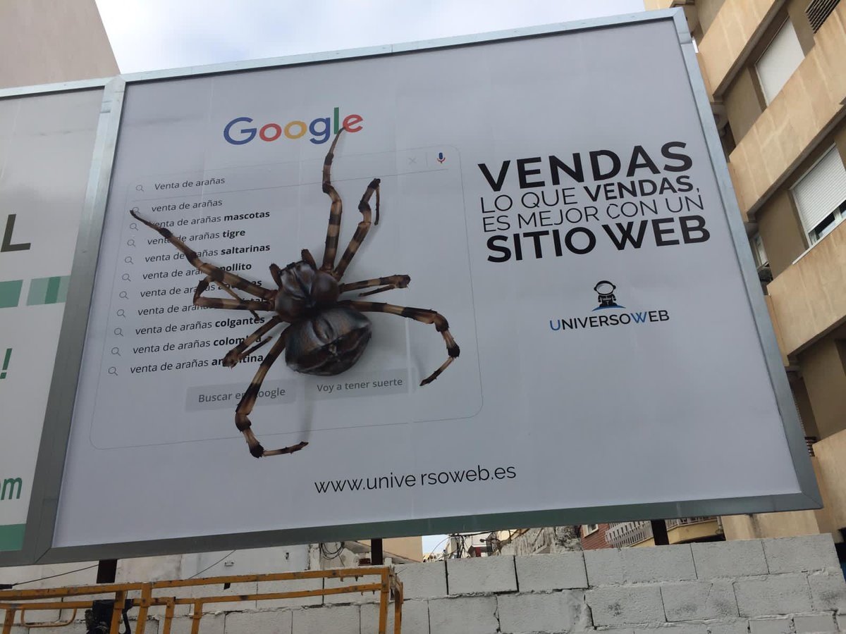UniversoWeb_Esp's tweet photo. ¡Vendas lo que vendas, es mejor con un sitio web!. #valla #publicidad #torredelmar #diseñoweb #socialmedia #marketing https://t.co/VbIX5p3RM4