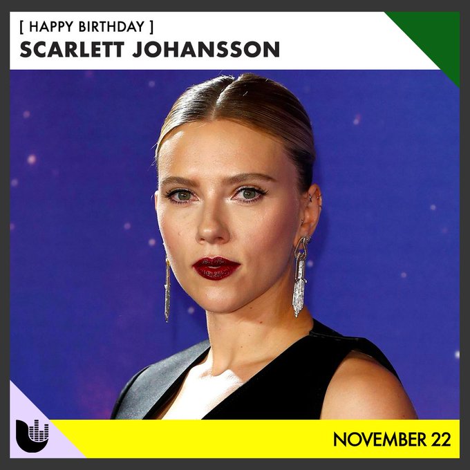 Let\s wish a happy birthday to: Scarlett Johansson Jamie Lee Curtis Mark Ruffalo 