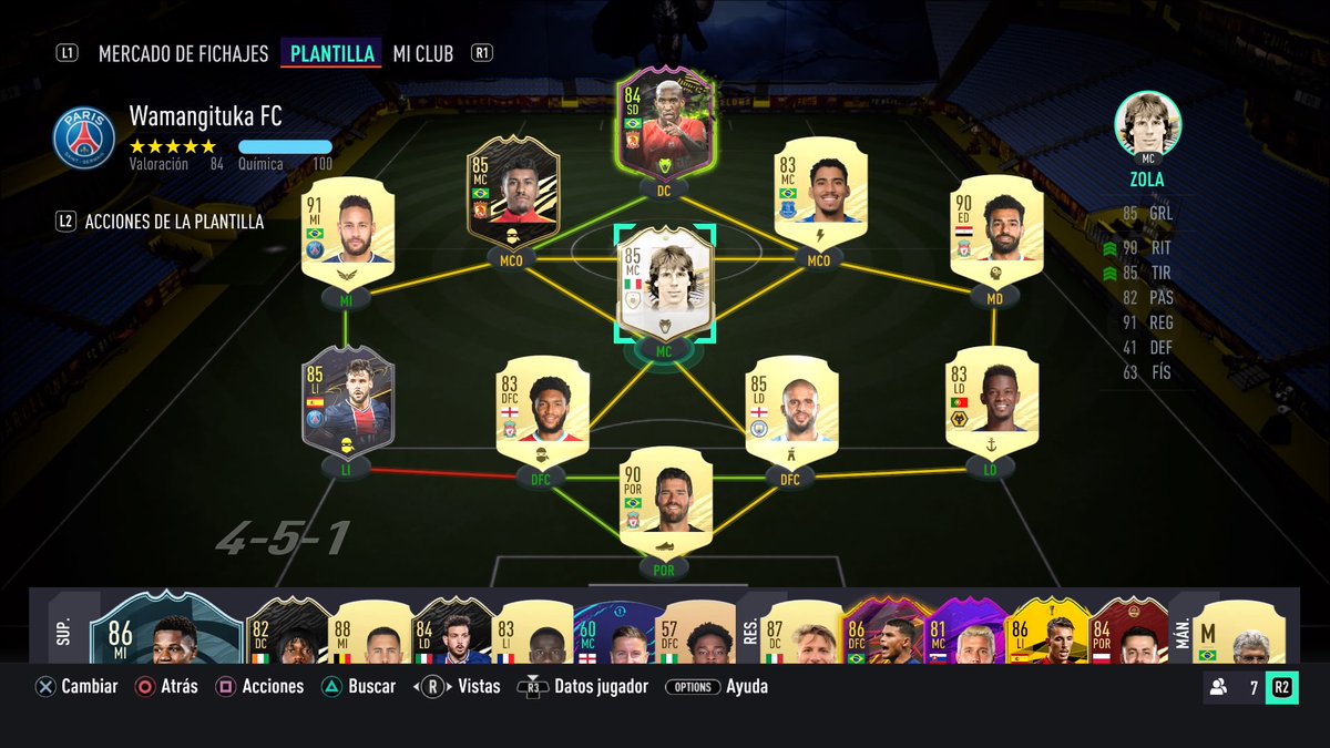 Finalizamos con otro Oro1, mismo problema 4 derrotas seguidas. Zola es bueno pero pensaré cambios.