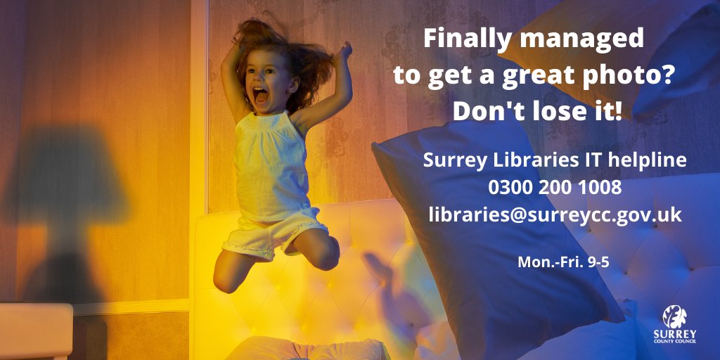 SurreyLibraries's tweet photo. 💻#LibrariesFromHome #LibraryITHelp 💻 is here! 0300 200 1008 (Mon-Fri 9-5), libraries@surreycc.gov.uk #HelpingYou with #Email, #OnlineShopping and #Ebooks! Phone us or send us an email - #StartSharing! Delivered over the internet by library staff. #LibrariesFromHome https://t.co/oz13ysBvXn
