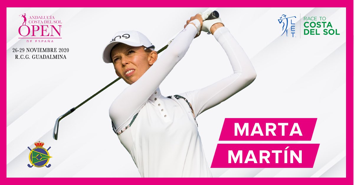 Openfemenino's tweet photo. 🌟#ProSpainTeam en el Andalucía Costa del Sol Open de España 🇪🇸 (2/3) 

@lauuragr 
@mery_golf 
@martamartingolf 

🔜 @golfguadalmina 
🗓 26 - 29 de noviembre 
#RaceToCostaDelSol

#OpenDeEspaña #RaiseOurGame https://t.co/lltwrElXaJ